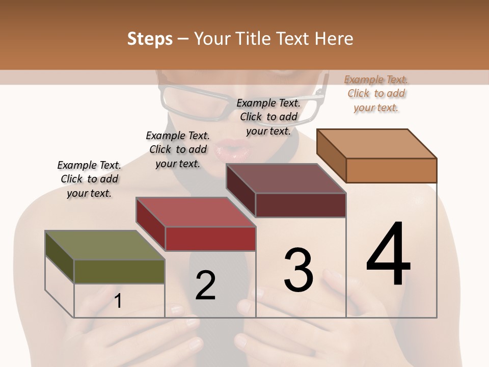 Isolated  Table PowerPoint Template