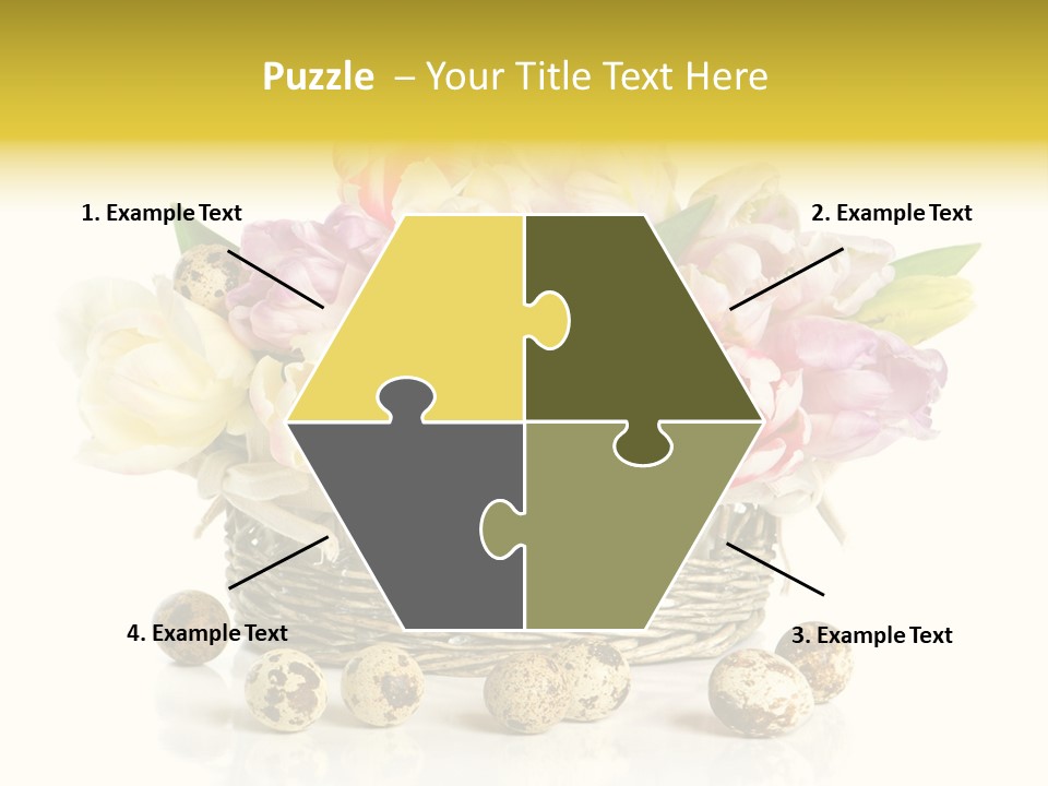 Flower Colorful Rose PowerPoint Template