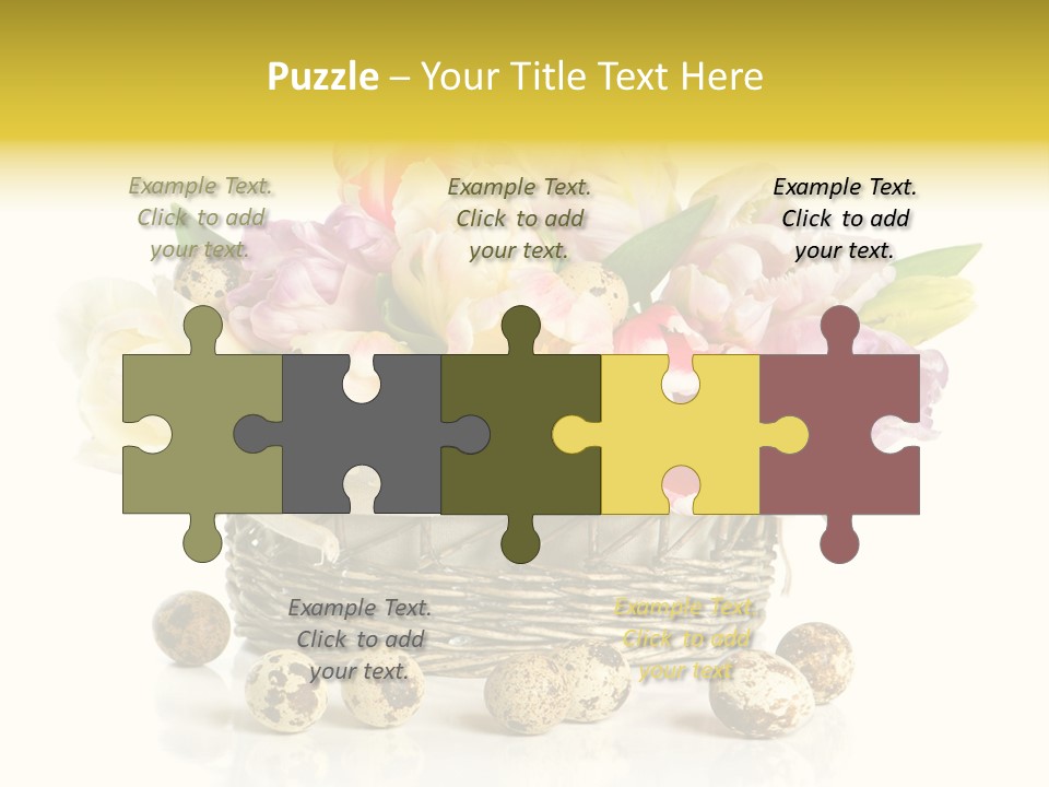 Flower Colorful Rose PowerPoint Template