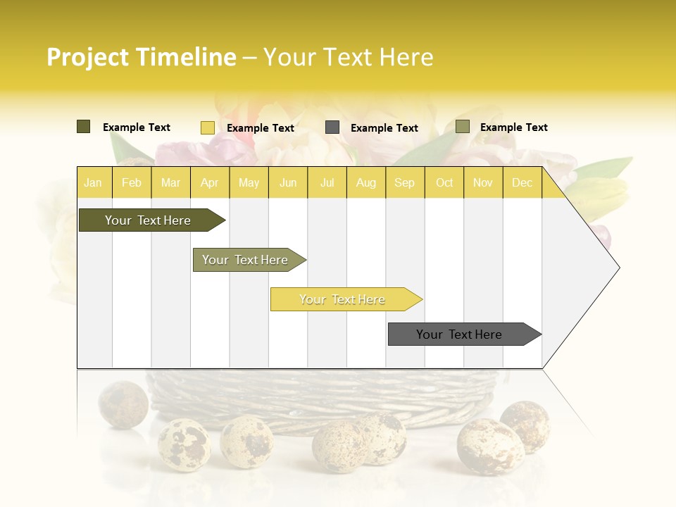 Flower Colorful Rose PowerPoint Template
