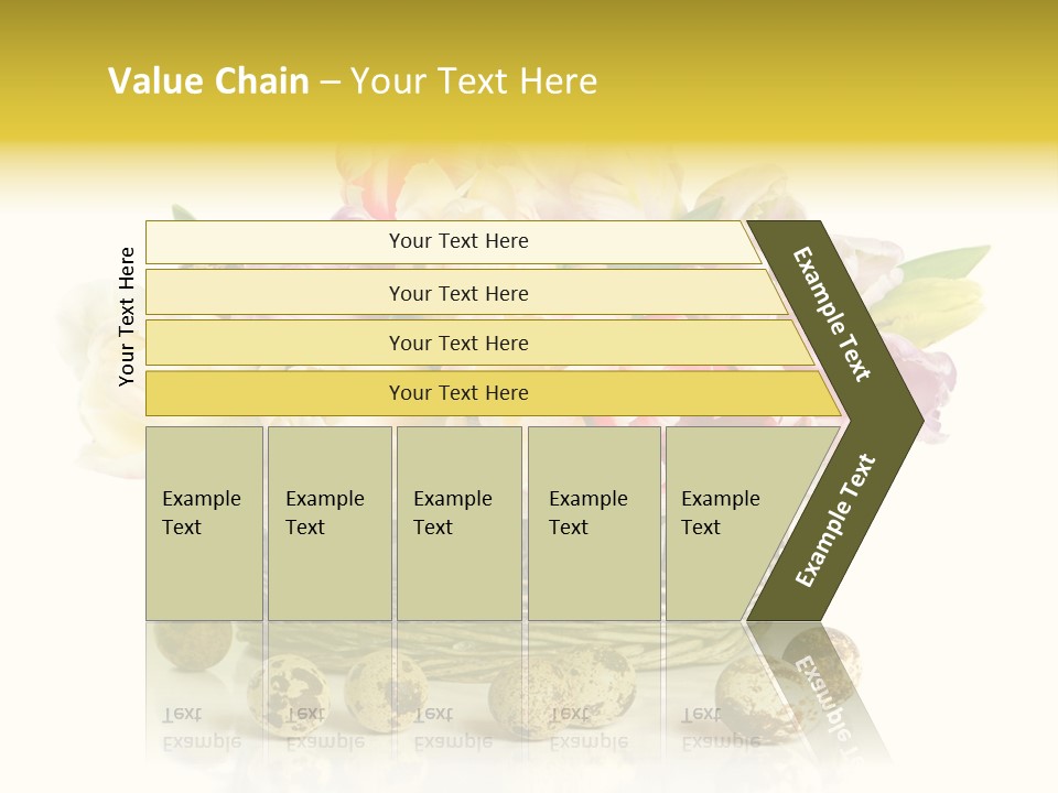 Flower Colorful Rose PowerPoint Template