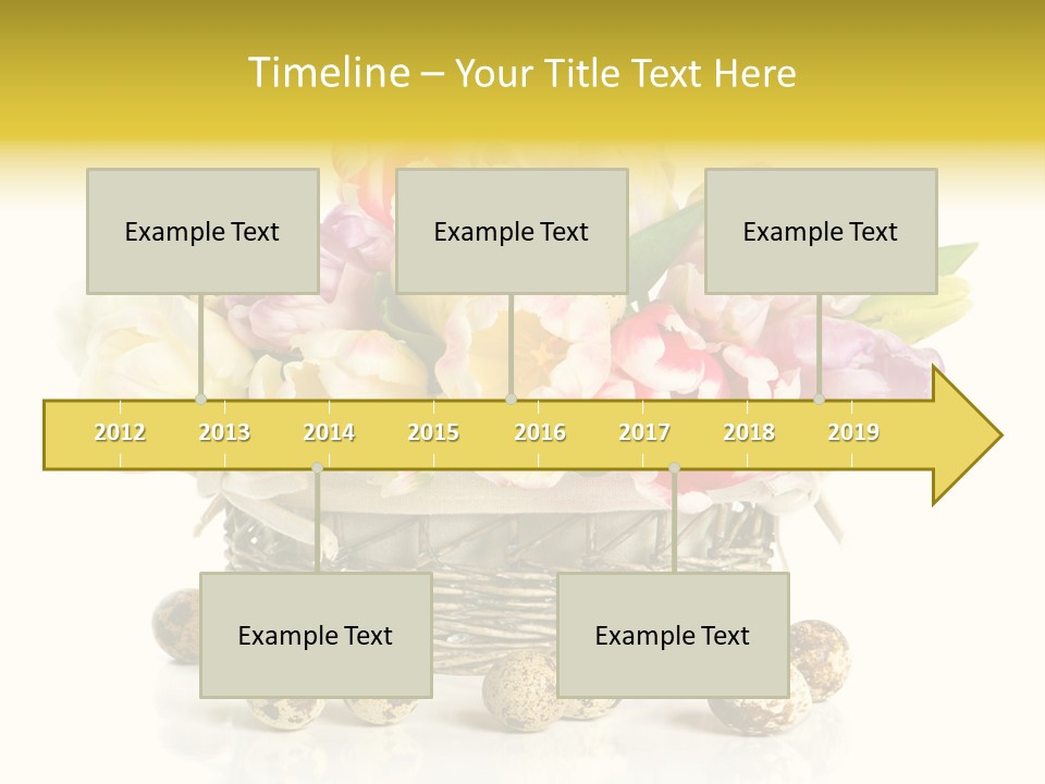 Flower Colorful Rose PowerPoint Template