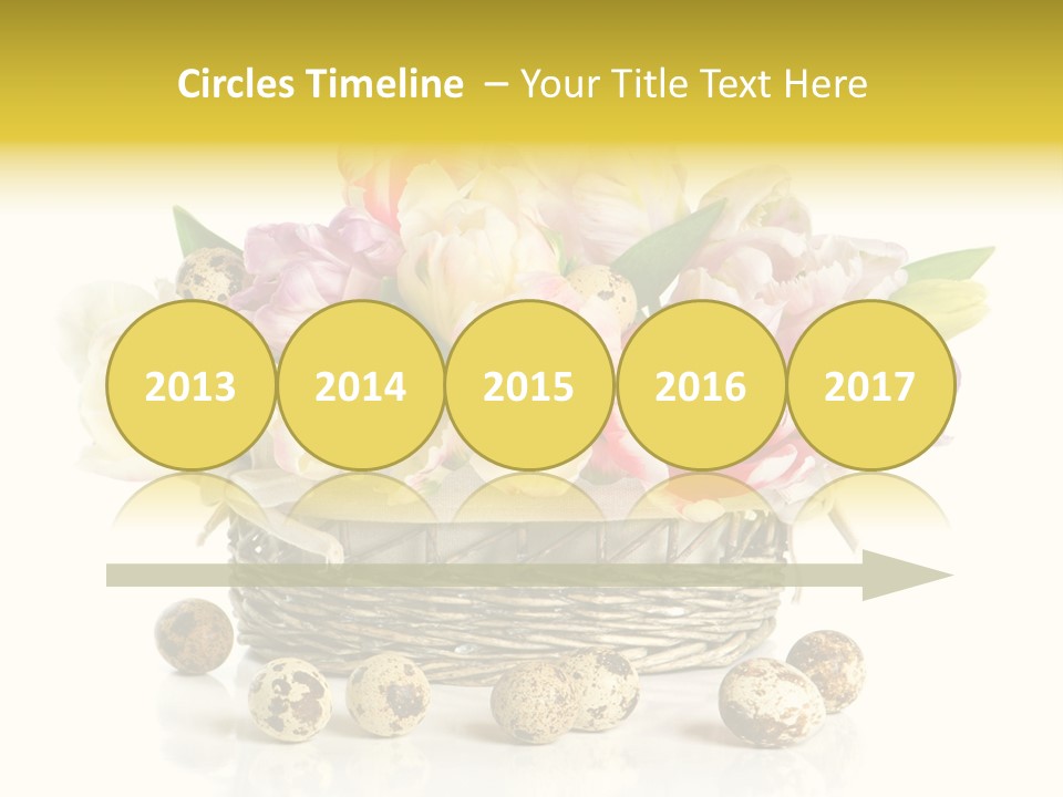 Flower Colorful Rose PowerPoint Template