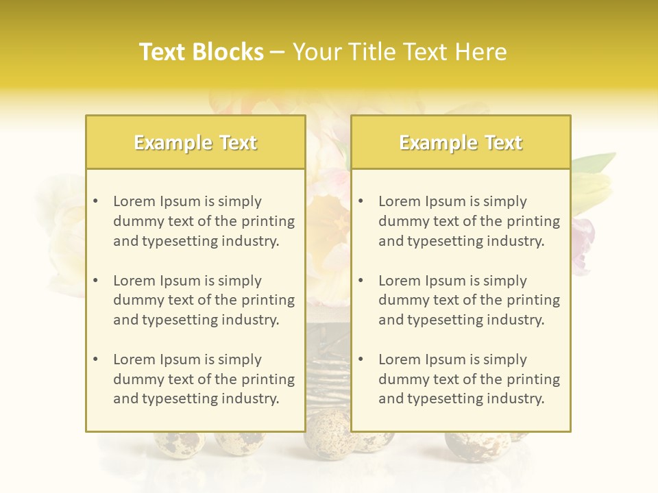 Flower Colorful Rose PowerPoint Template