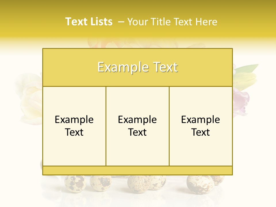 Flower Colorful Rose PowerPoint Template