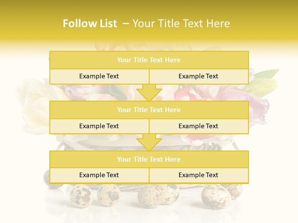 Flower Colorful Rose PowerPoint Template