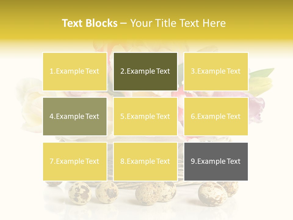 Flower Colorful Rose PowerPoint Template