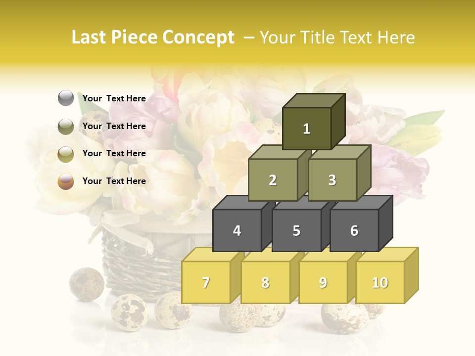 Flower Colorful Rose PowerPoint Template