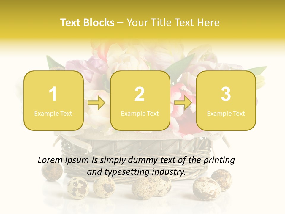 Flower Colorful Rose PowerPoint Template