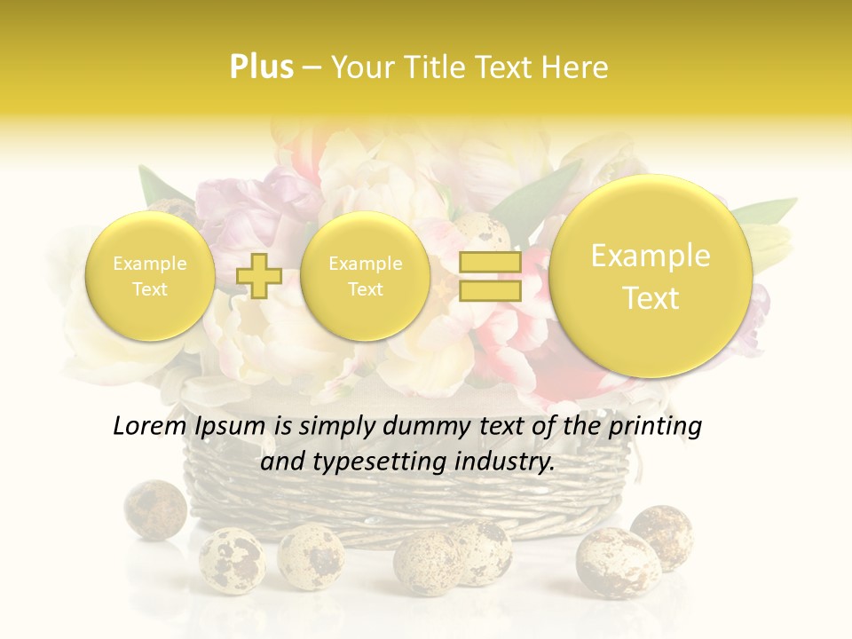 Flower Colorful Rose PowerPoint Template