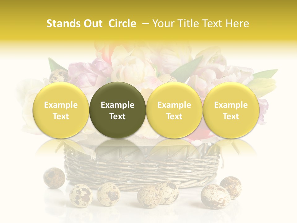 Flower Colorful Rose PowerPoint Template