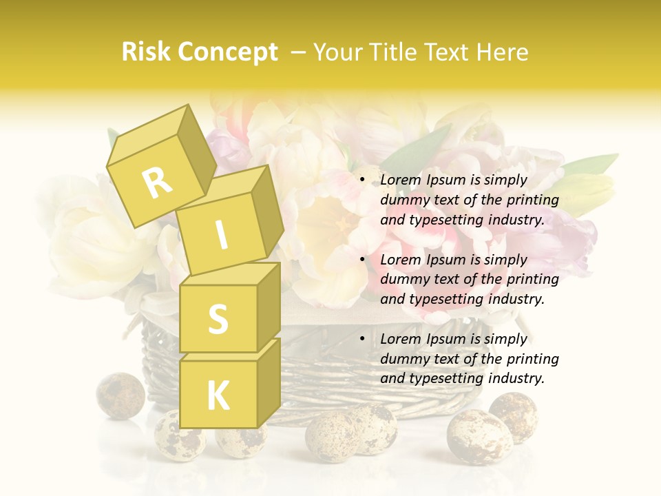 Flower Colorful Rose PowerPoint Template