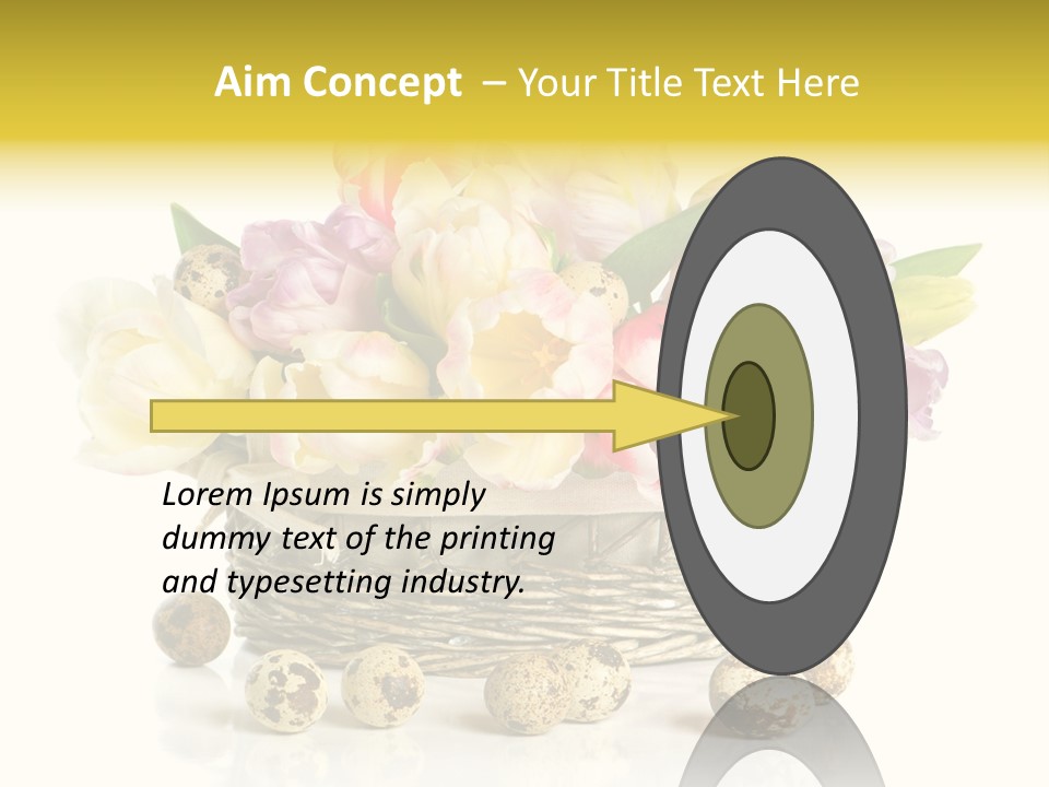 Flower Colorful Rose PowerPoint Template