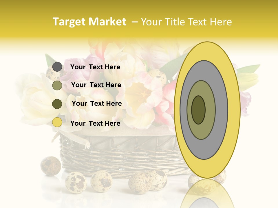 Flower Colorful Rose PowerPoint Template