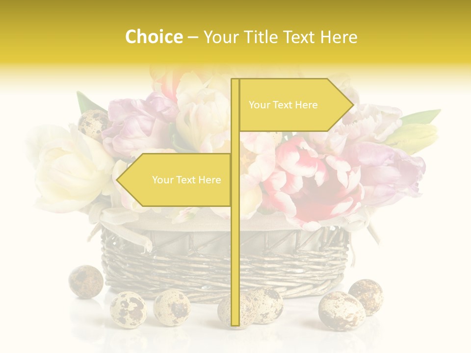 Flower Colorful Rose PowerPoint Template