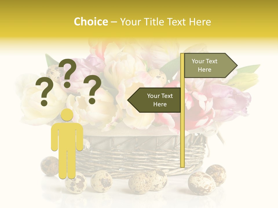 Flower Colorful Rose PowerPoint Template