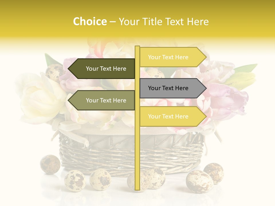 Flower Colorful Rose PowerPoint Template