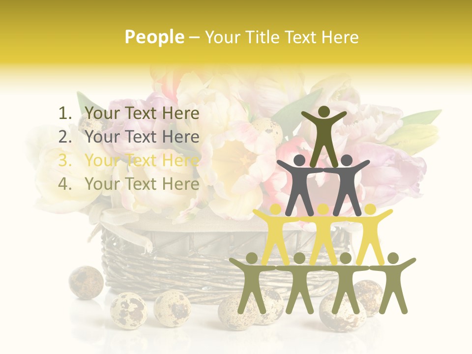 Flower Colorful Rose PowerPoint Template