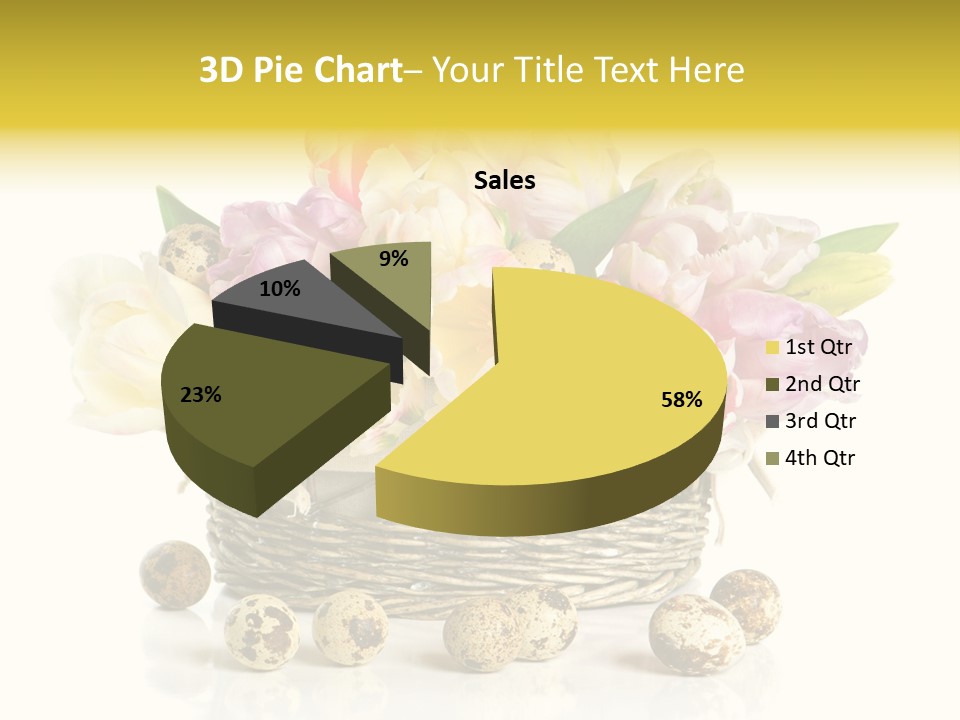 Flower Colorful Rose PowerPoint Template