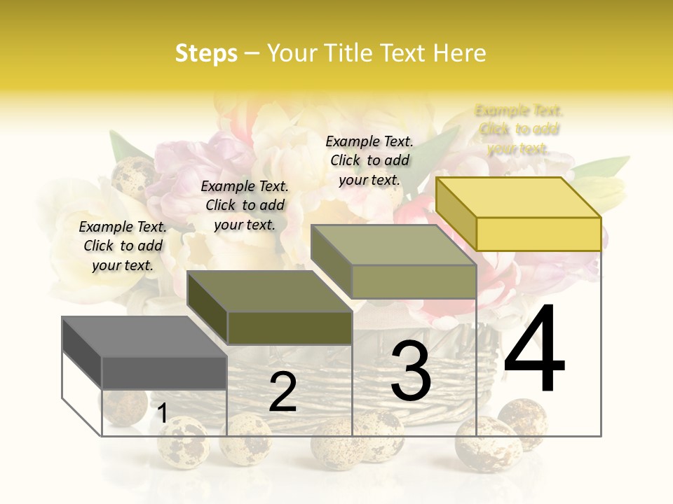 Flower Colorful Rose PowerPoint Template