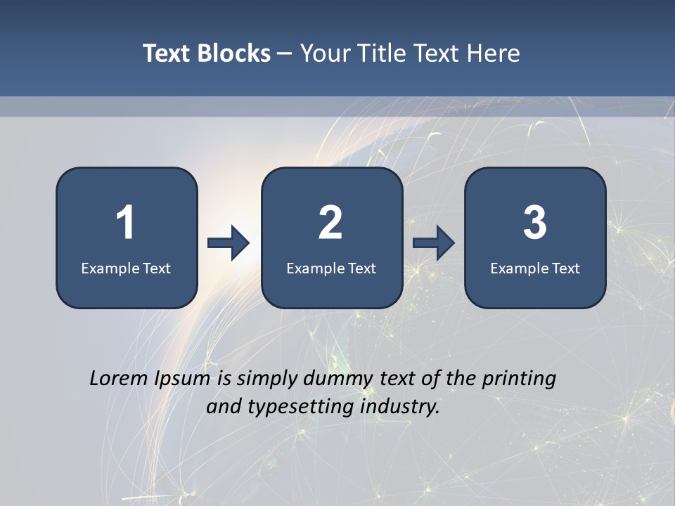 Tourism Earth Continent PowerPoint Template