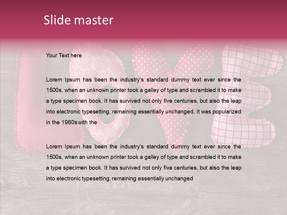 Grey Closeup Background PowerPoint Template