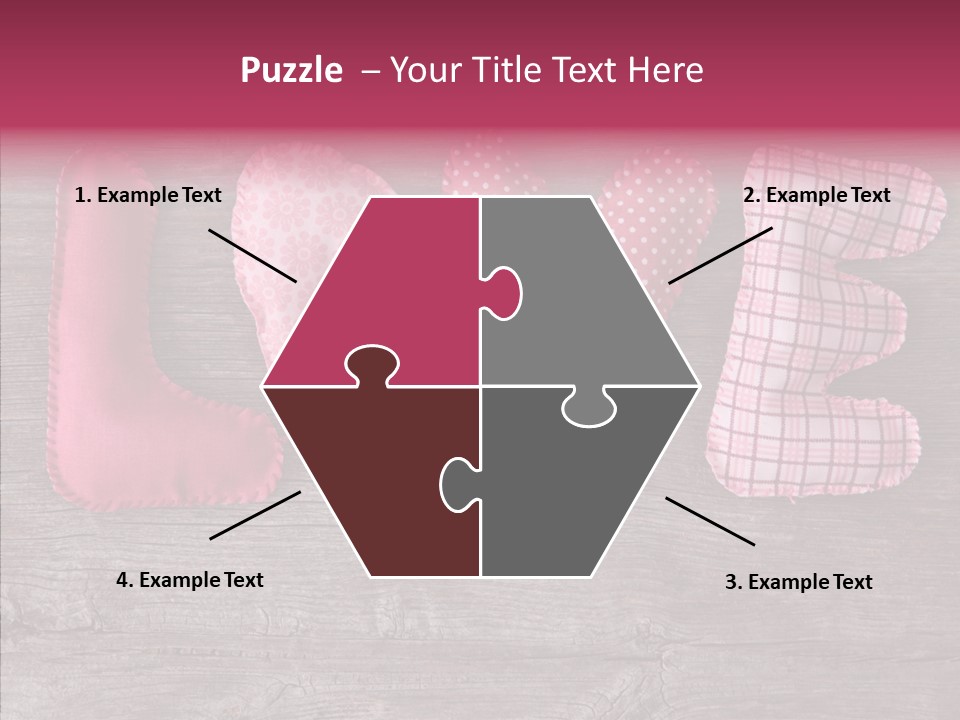 Grey Closeup Background PowerPoint Template