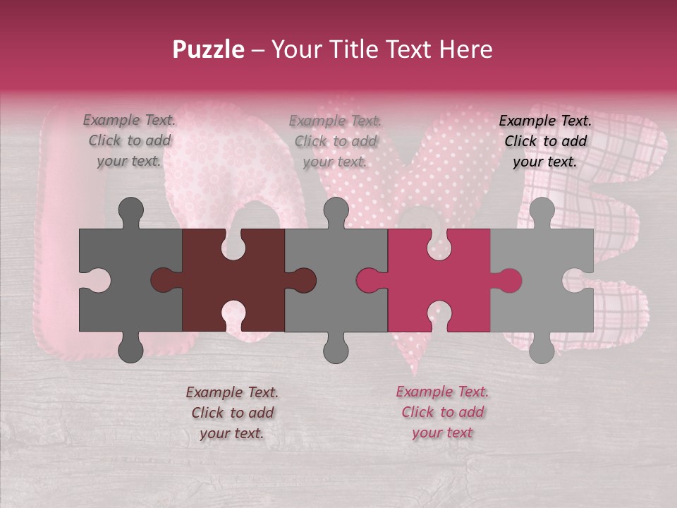 Grey Closeup Background PowerPoint Template