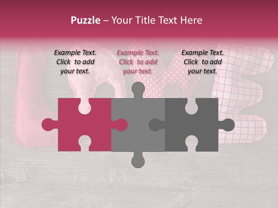 Grey Closeup Background PowerPoint Template