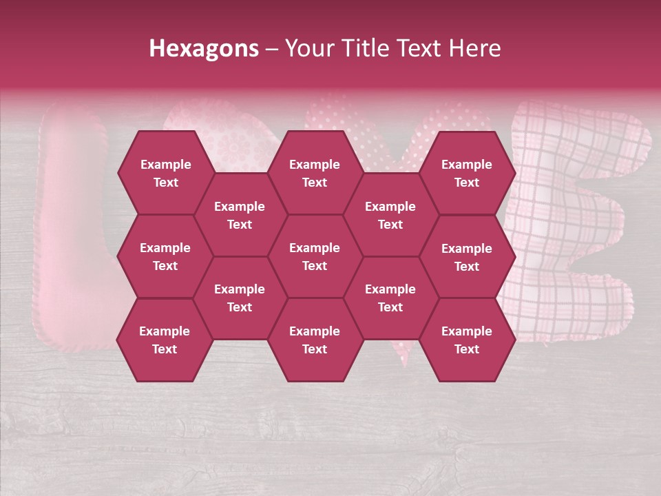 Grey Closeup Background PowerPoint Template