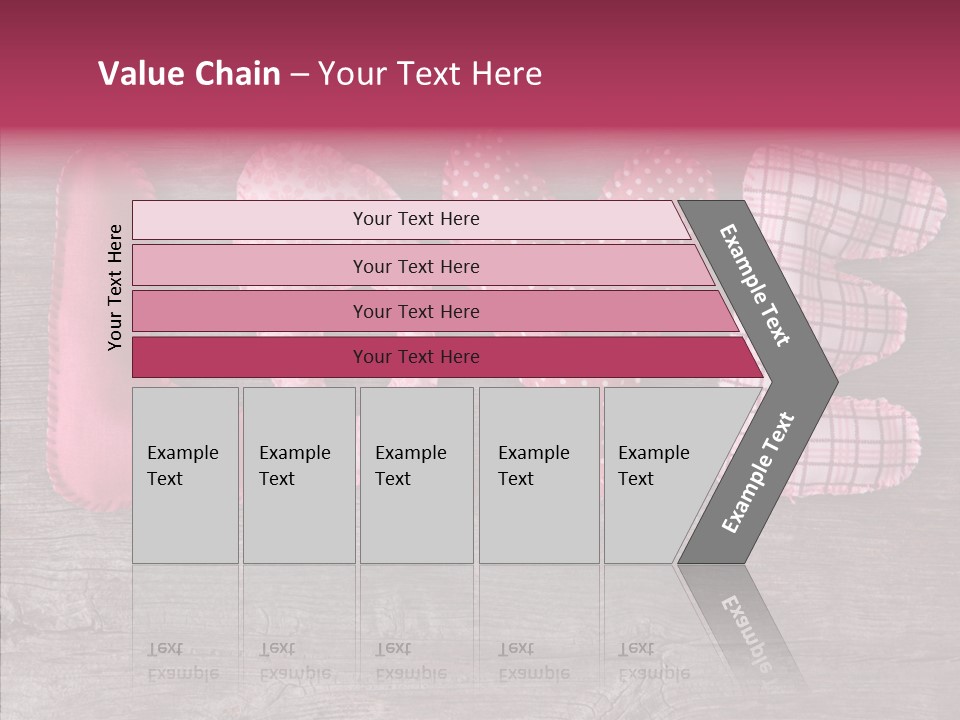 Grey Closeup Background PowerPoint Template