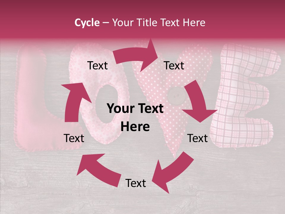 Grey Closeup Background PowerPoint Template