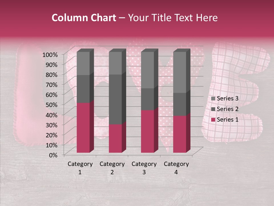 Grey Closeup Background PowerPoint Template