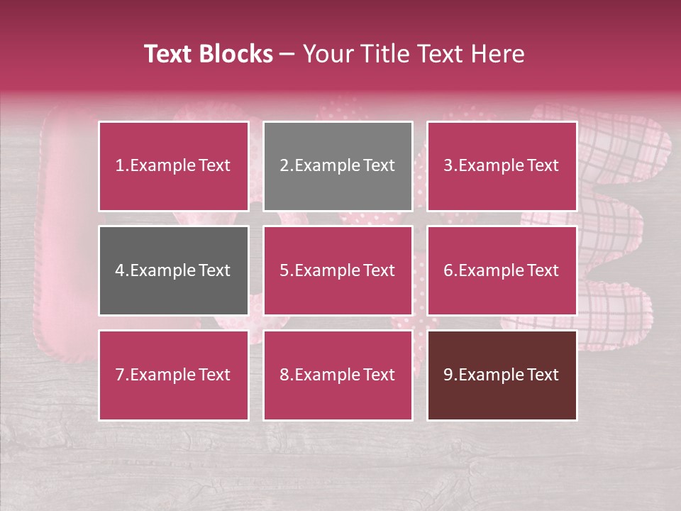 Grey Closeup Background PowerPoint Template