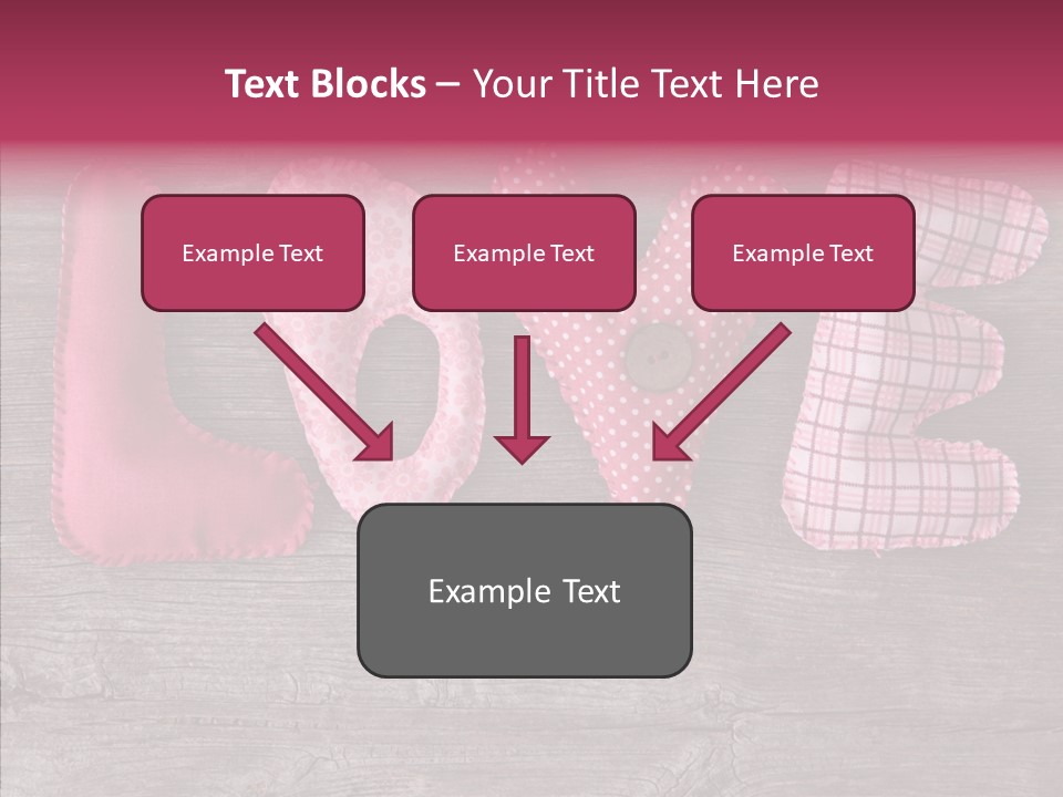 Grey Closeup Background PowerPoint Template