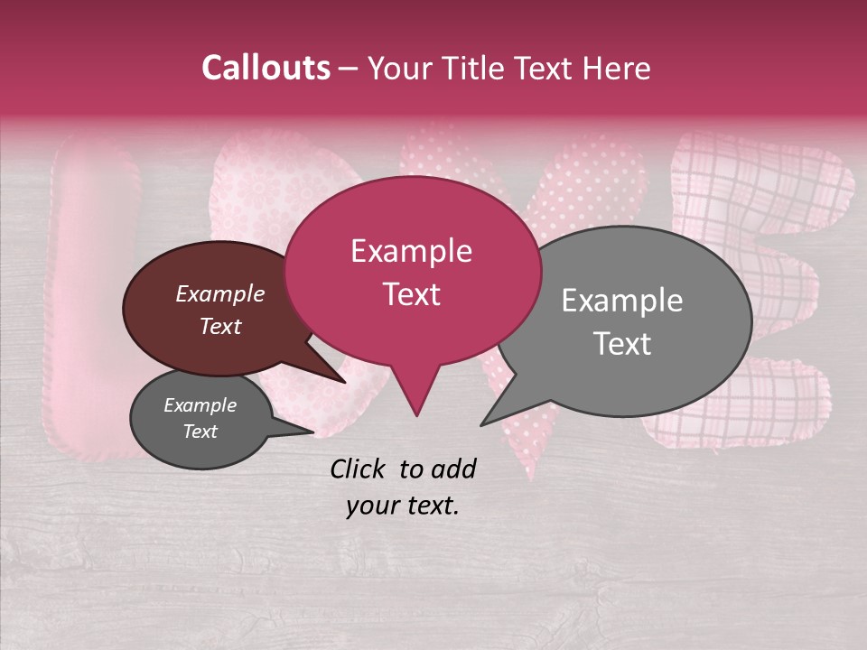 Grey Closeup Background PowerPoint Template