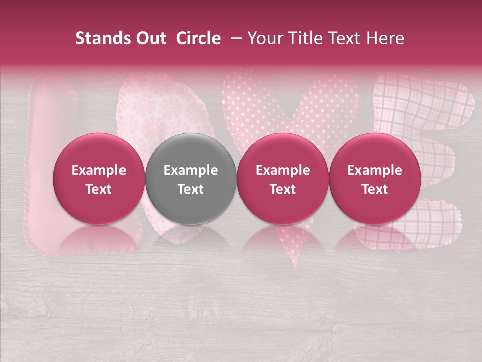 Grey Closeup Background PowerPoint Template