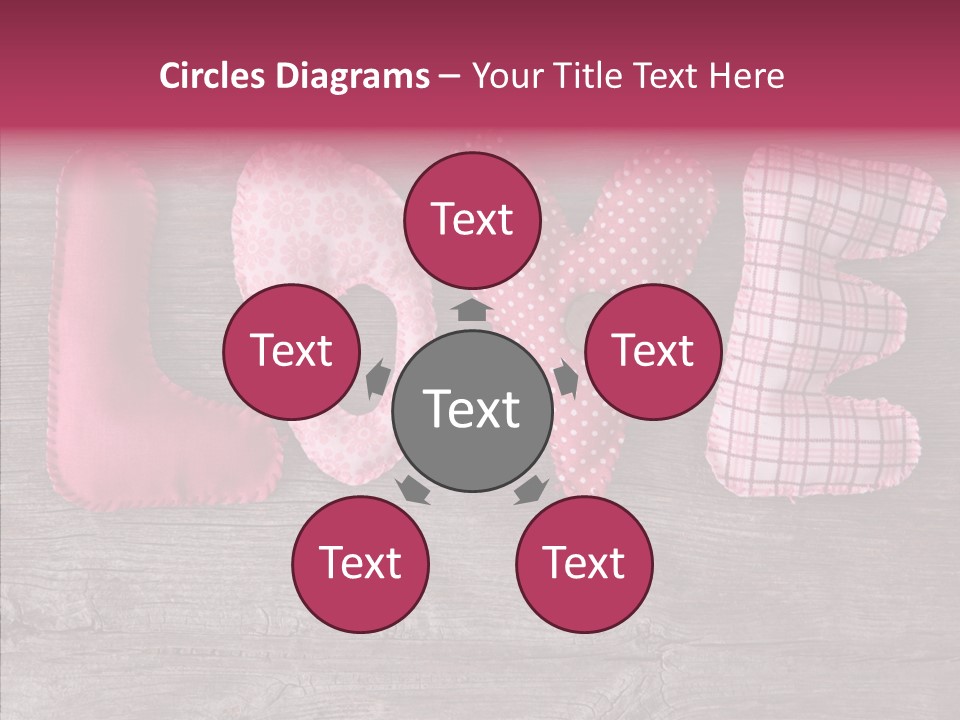 Grey Closeup Background PowerPoint Template