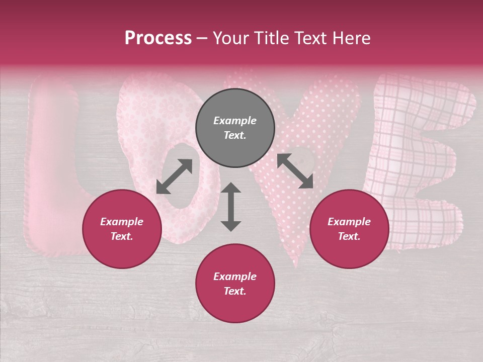 Grey Closeup Background PowerPoint Template