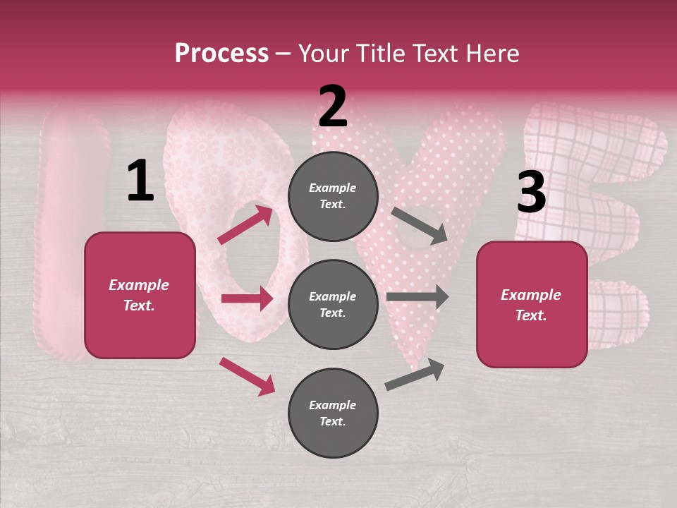 Grey Closeup Background PowerPoint Template