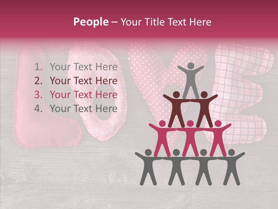 Grey Closeup Background PowerPoint Template