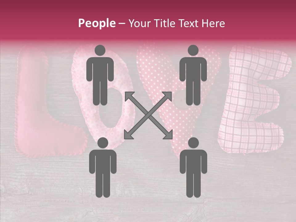 Grey Closeup Background PowerPoint Template