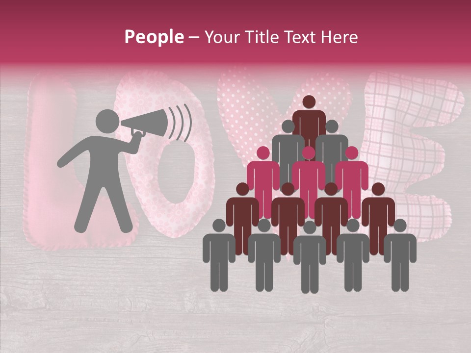 Grey Closeup Background PowerPoint Template