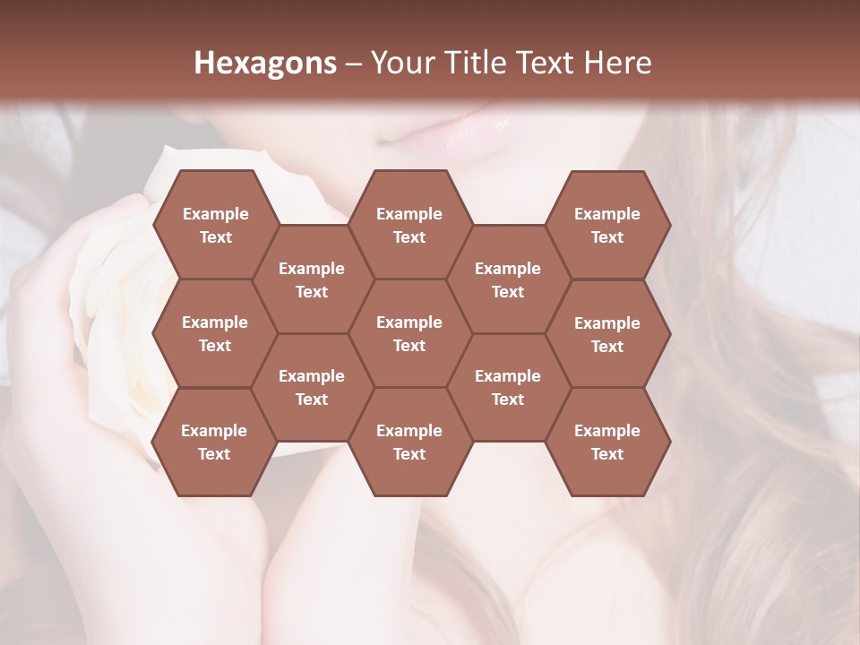 Girl Glamor Romantic PowerPoint Template