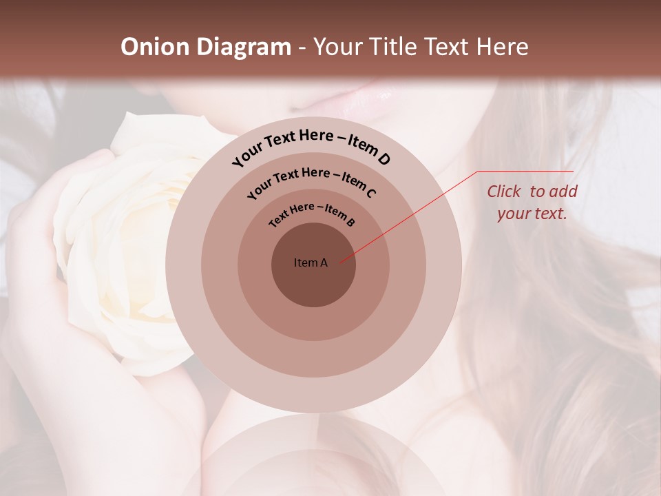 Girl Glamor Romantic PowerPoint Template