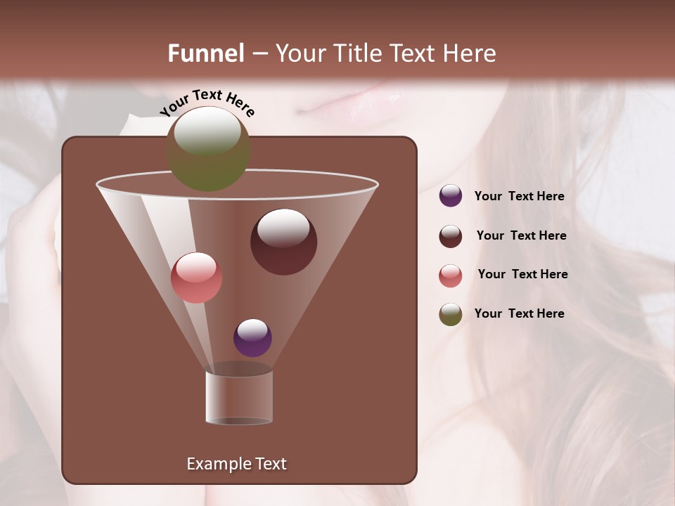 Girl Glamor Romantic PowerPoint Template