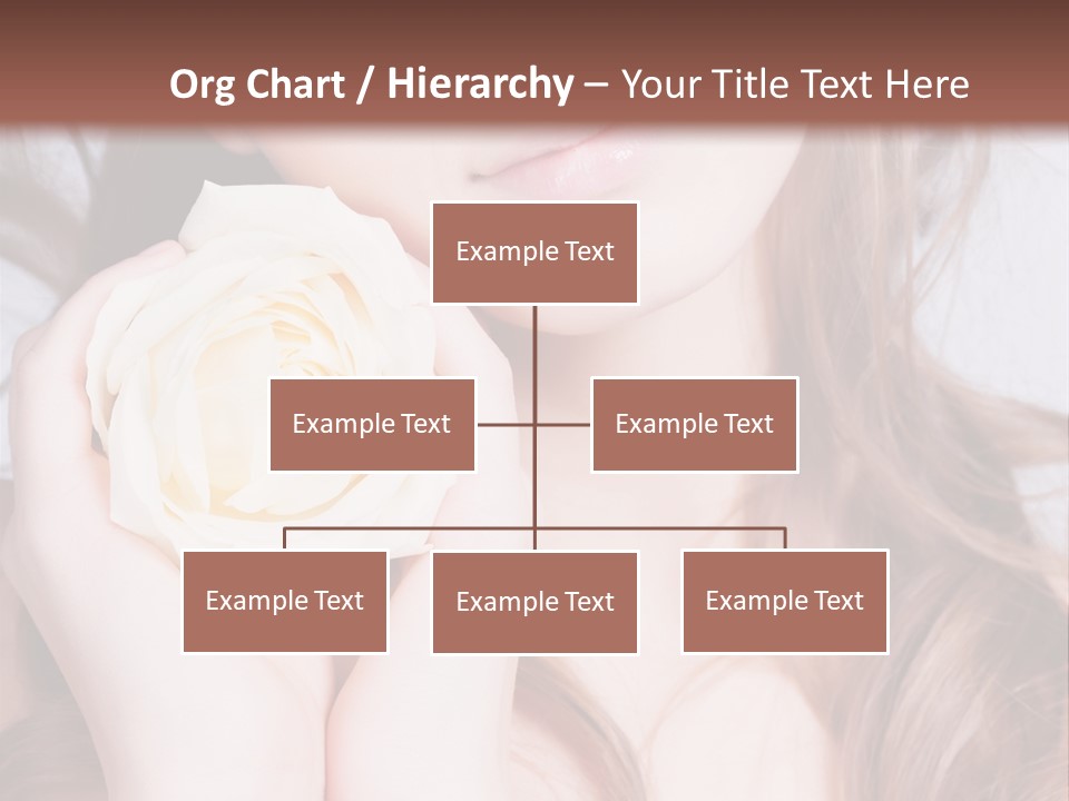 Girl Glamor Romantic PowerPoint Template