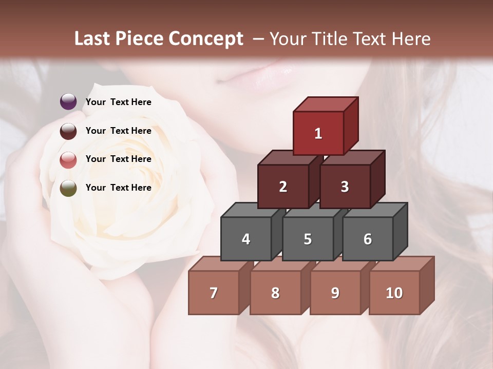 Girl Glamor Romantic PowerPoint Template