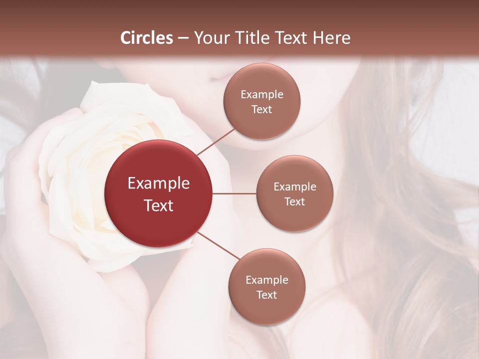 Girl Glamor Romantic PowerPoint Template