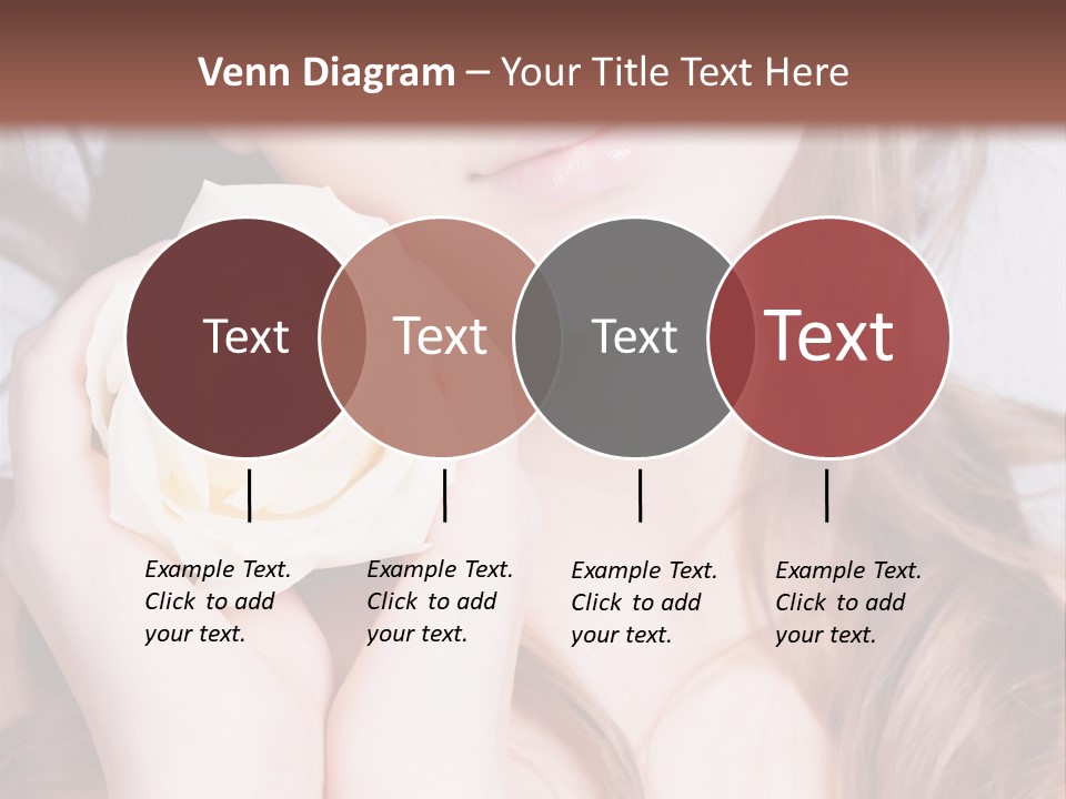 Girl Glamor Romantic PowerPoint Template